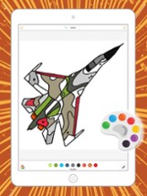 Air Plane Flight Coloring Book for kidออ Image