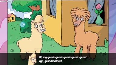 Alpaca Wonders Why Image