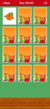 Fruits Vegetables Memory Game Image