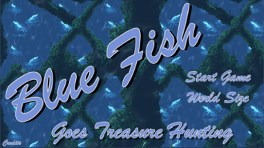 Blue Fish Goes Treasure Hunting Image