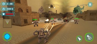 Real Robots War Fighting Image