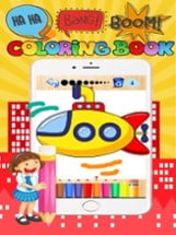 Vehicle coloring book free crayon games for kids Image