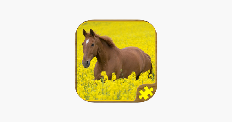 Horse Jigsaw Puzzles - Brain Training Games Game Cover