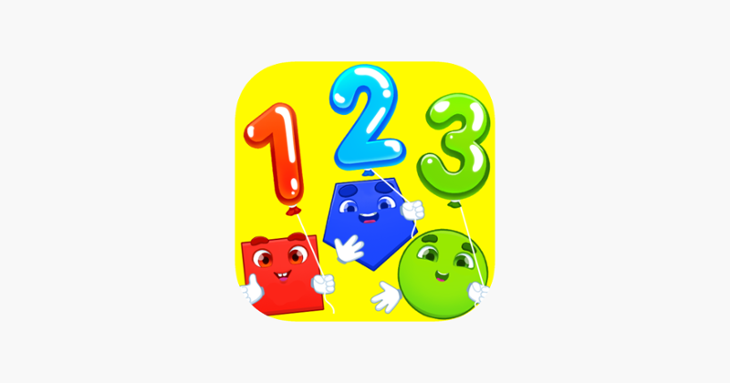 Learning Numbers, Shapes. Game Game Cover