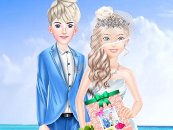 Royal Couple Wedding Invitation Game Cover