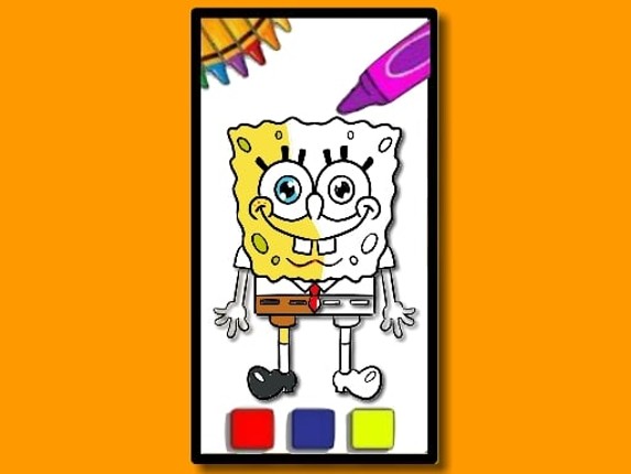 SpongeBob Coloring Adventure Game Cover