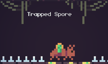 Trapped spore Image
