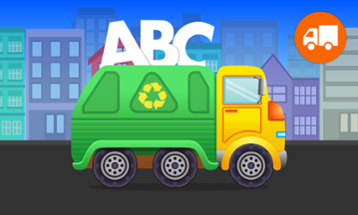 ABC Garbage Truck - Alphabet Fun Game for Preschool Toddler Kids Learning ABCs and Love Trucks and Things That Go Image