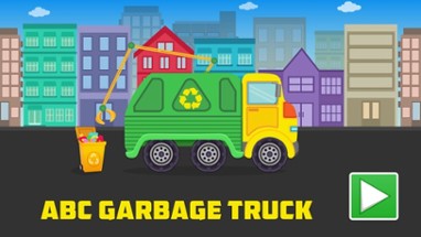 ABC Garbage Truck - Alphabet Fun Game for Preschool Toddler Kids Learning ABCs and Love Trucks and Things That Go Image