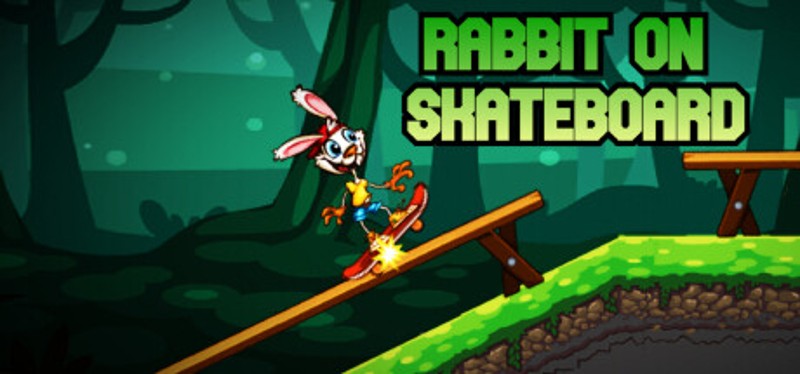 Rabbit on Skateboard Game Cover