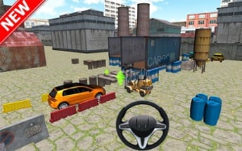 Realistic Car Parking City Image