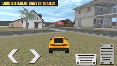 Car Transporter Truck Drive Image