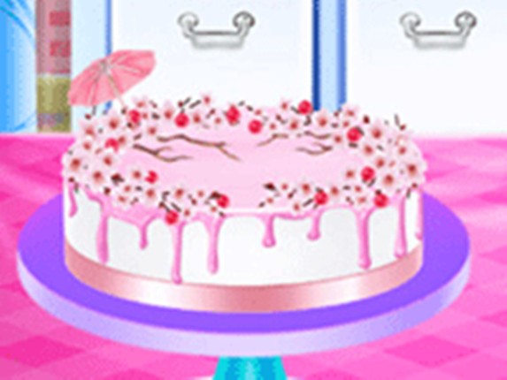 Cherry Blossom Cake Cooking - Food Game Game Cover