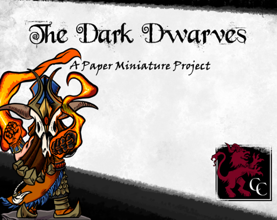 Dark Dwarves: A Paper Miniature Collection Game Cover