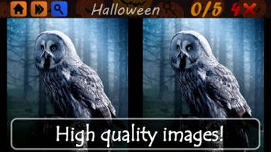 Spot the Differences Halloween Image