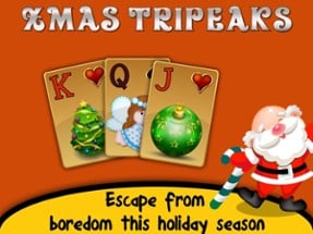 Xmas TriPeaks Card Solitaire Image