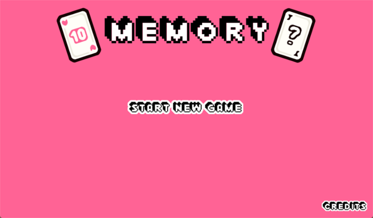 Memory Game Cover