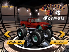Monster Truck vs Formula Cars Image