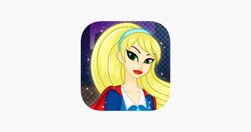 Super Hero Girls Dress Up Game Cover