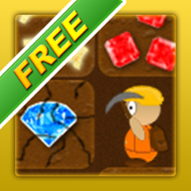 Treasure Miner Free - a 2d gem mining adventure Image