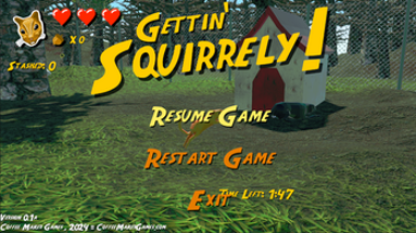 Gettin' Squirrely! (Game Jam: Ludum Dare 56) Image