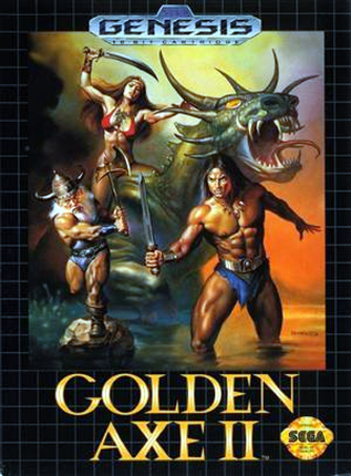 Golden Axe II Game Cover