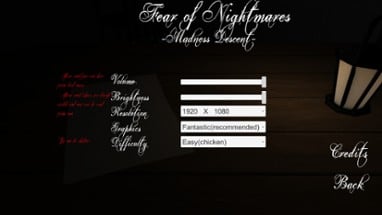 Fear Of Nightmares: Madness Descent Image