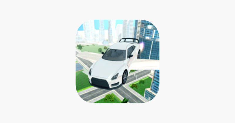 Flying Sports Car Simulator 3D Game Cover
