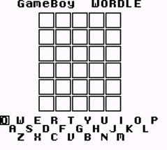 GameBoy Wordle Image