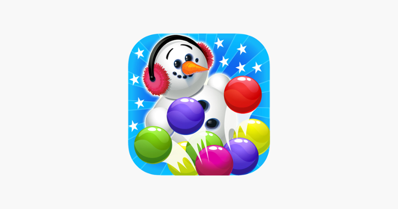 Ice Bubble Shooter Snowman Game Cover