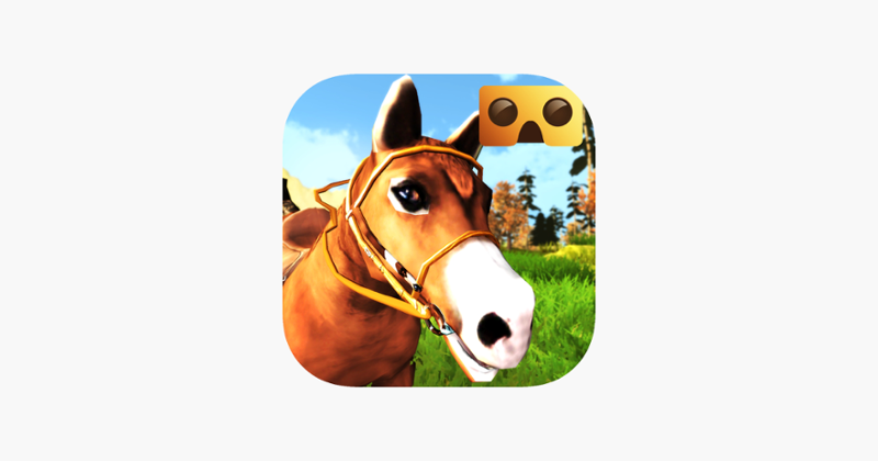 VR Horse Riding Simulator : VR Game for Google Cardboard Game Cover