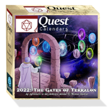 2022 Quest Calendar - The Gates of Terralon Image