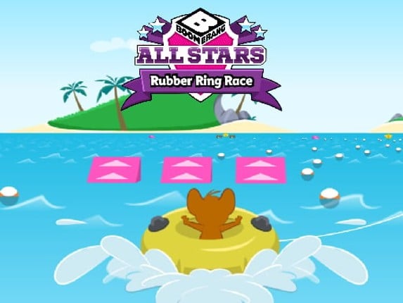 All Stars: Rubber Ring Race Game Cover