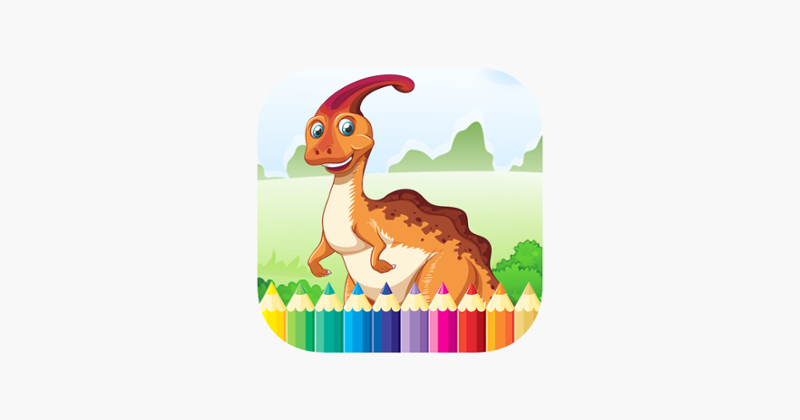 Dinosaur Dragon Coloring Book - Drawing for kid free game, Dino Paint and color games good Game Cover