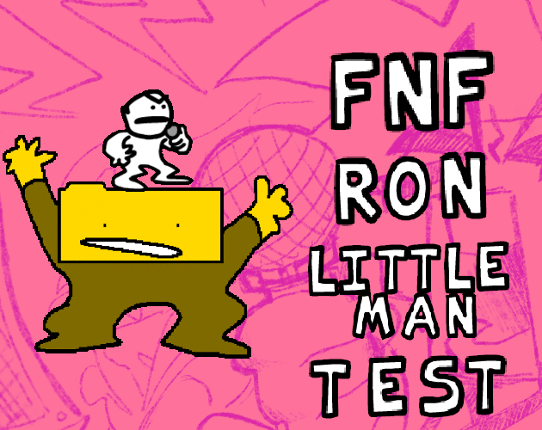 FNF Ron and Little Man Game Cover