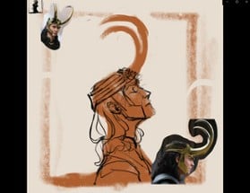 Loki Wallpaper (+ variant) + Procreate Timelapse Image