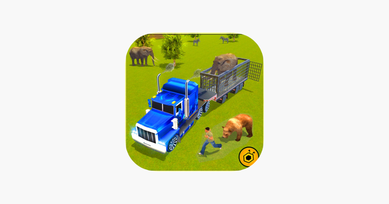 Zoo Animals Transporter Truck parking Simulator 3D Game Cover