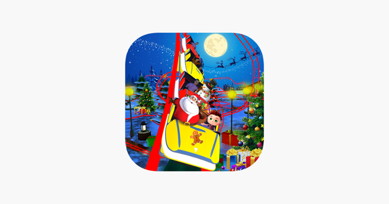 Christmas Roller Coaster Ride 3D Game Cover