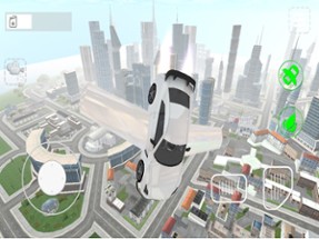 Flying Sports Car Simulator 3D Image