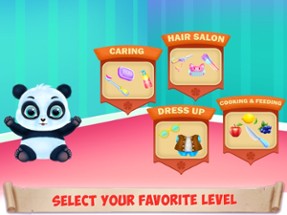 Panda Caring and Dress Up Image