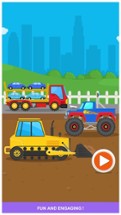 Peekaboo Trucks Cars and Things That Go Lite Learning Game for Kids Image