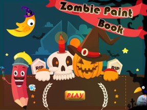 Zombie Paint Book - Zombie catchers painting game Image