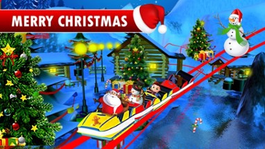 Christmas Roller Coaster Ride 3D Image