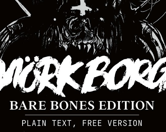 MÖRK BORG BARE BONES EDITION  + ROTBLACK SLUDGE Game Cover