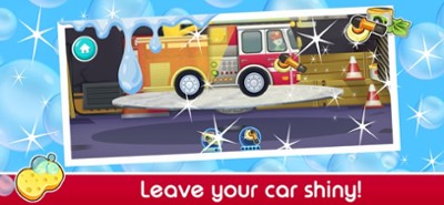 Cars and vehicle washing game Image