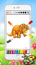 Dinosaur Dragon Coloring Book - Drawing for kid free game, Dino Paint and color games good Image