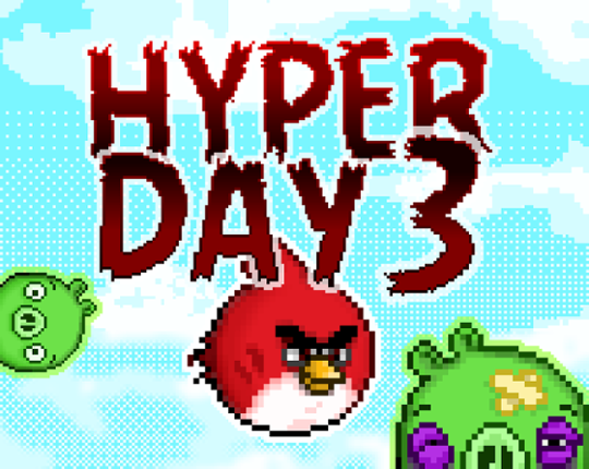 Hyper Day 3 - Angry Birds (Pixel Art version) Game Cover