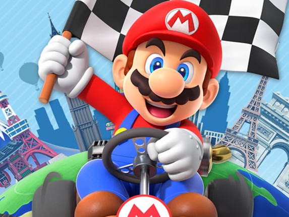 Mario Kart Race Memory Game Cover