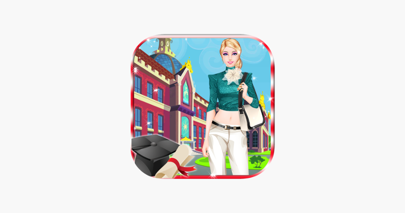 My High School Fashion Dressup Salon Game Cover