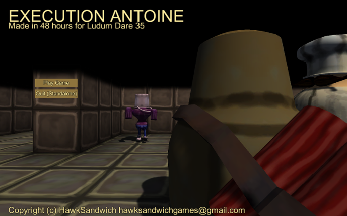 Execution Antoine Game Cover
